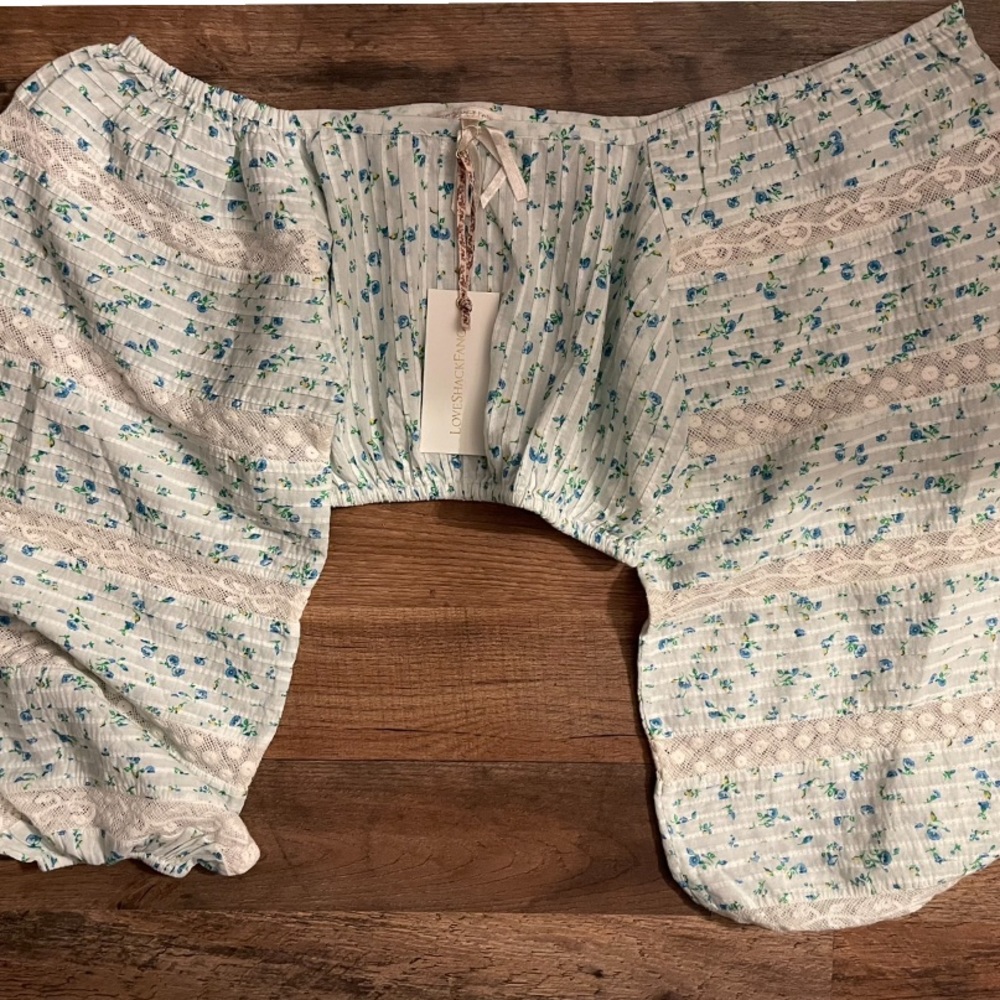 LoveShackFancy Albertina Top NWT